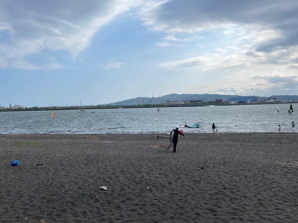 2022年市内2カ所で開設された海水浴場の施設情報