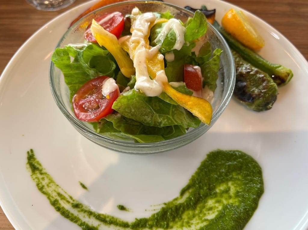 「DON FARM」の料理は野菜が満載です